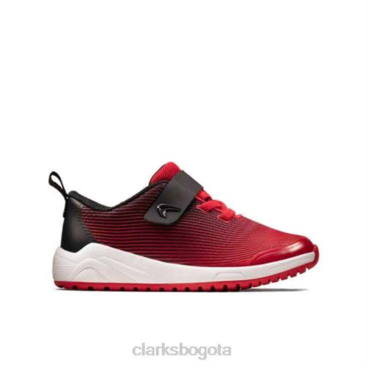 Clarks 0DX8L4966 clarks rojos aeon pace pre g fit unisexo rojo