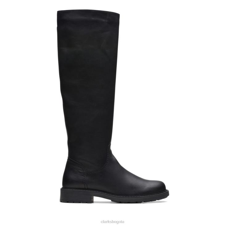 Clarks 0DX8L6149 orinoco2 largo cuero negro clarks cuero negro unisexo cuero negro