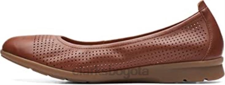 Clarks 0DX8L1927 jenette facilidad bailarinas clarks metalizado para mujer mujer