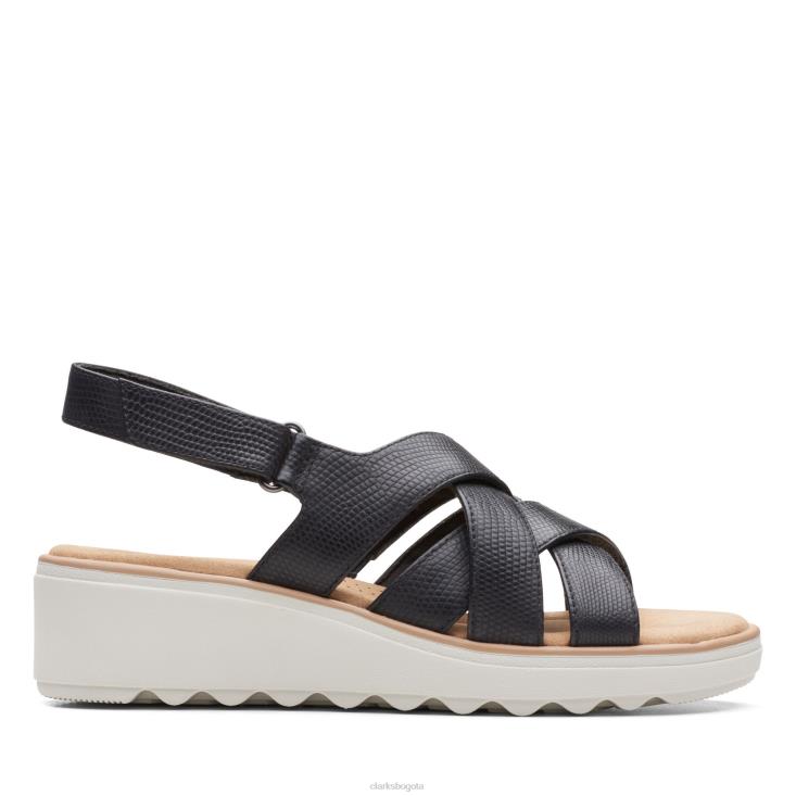 Clarks 0DX8L3213 jillian spring clarks cuero negro mujer cuero negro