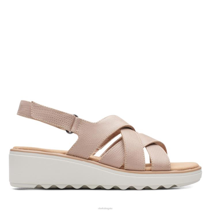 Clarks 0DX8L3301 jillian spring clarks arena cuero mujer cuero arena