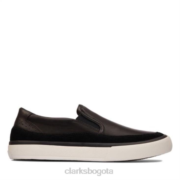 Clarks 0DX8L3919 aceley step clarks cuero negro mujer cuero negro
