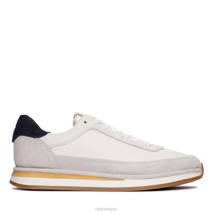 Clarks 0DX8L5157 craft run lace gris claro/azul marino clarks gris claro/azul marino mujer gris claro/azul marino