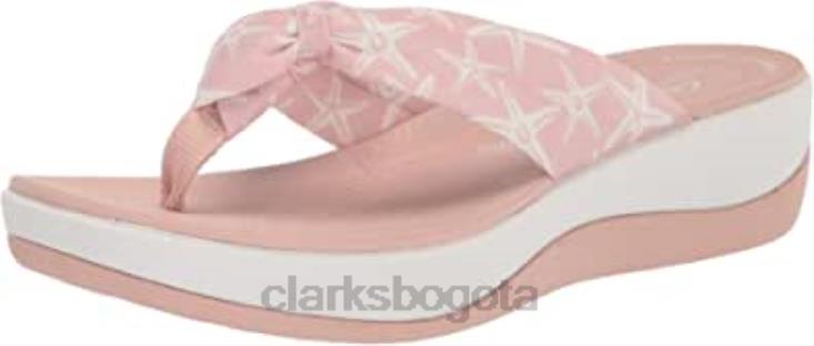 Clarks 0DX8L611 sand combi textil chanclas clarks arla glison para mujer mujer