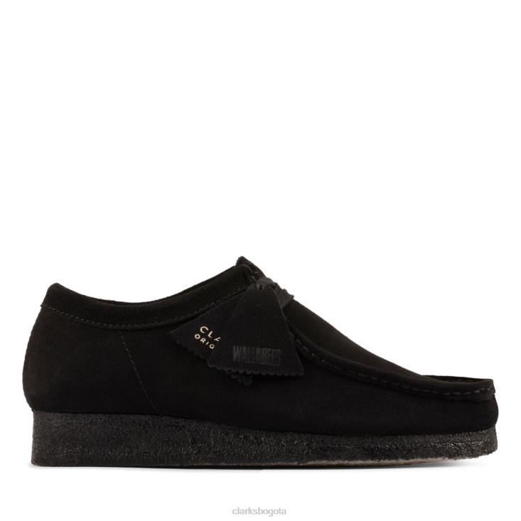Clarks 0DX8L6190 wallabee gamuza negra clarks gamuza negra mujer ante negro
