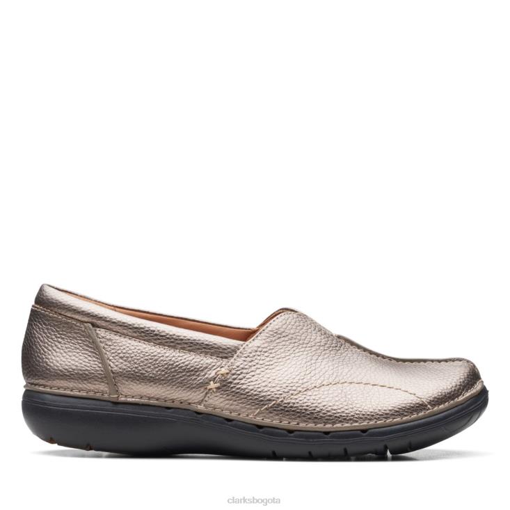 Clarks 0DX8L6223 un loop stride champagne clarks champagne mujer champán
