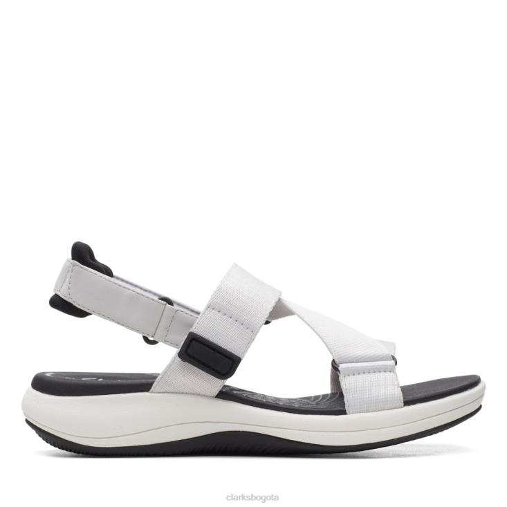 Clarks 0DX8L6553 clarks gris claro mira sun gris claro mujer gris claro