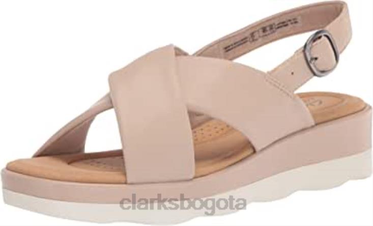 Clarks 0DX8L941 sandalia cuña clara cove mujer clarks arena sintetica mujer arena sintética