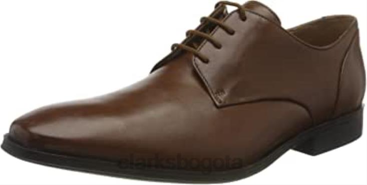 Clarks 0DX8L848 clarks gilman cap derbys de cuero marrón tostado de cuero tostado para hombre hombres cuero marrón tostado cuero tostado